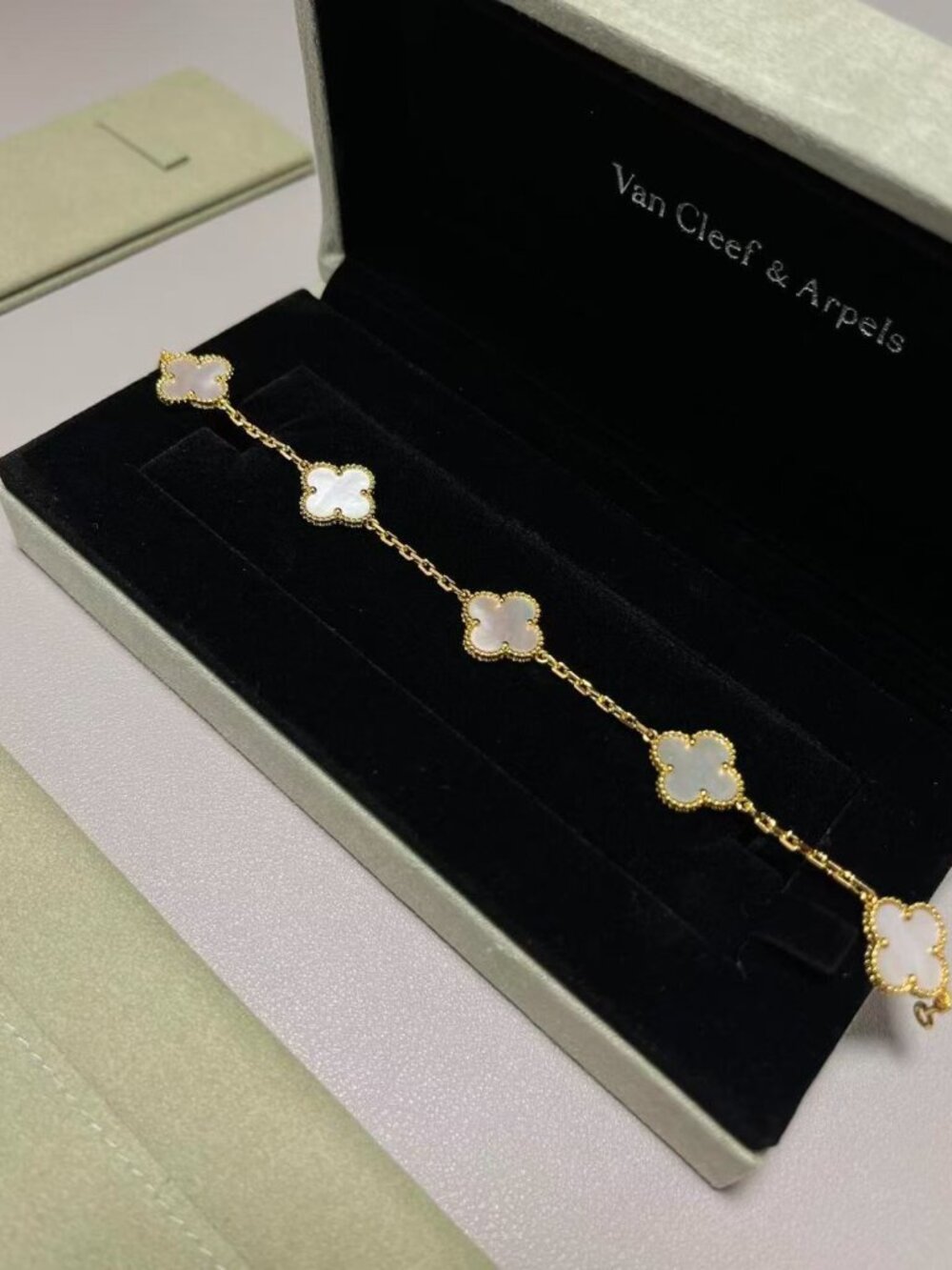 Van Cleef & Arpels White Bracelet